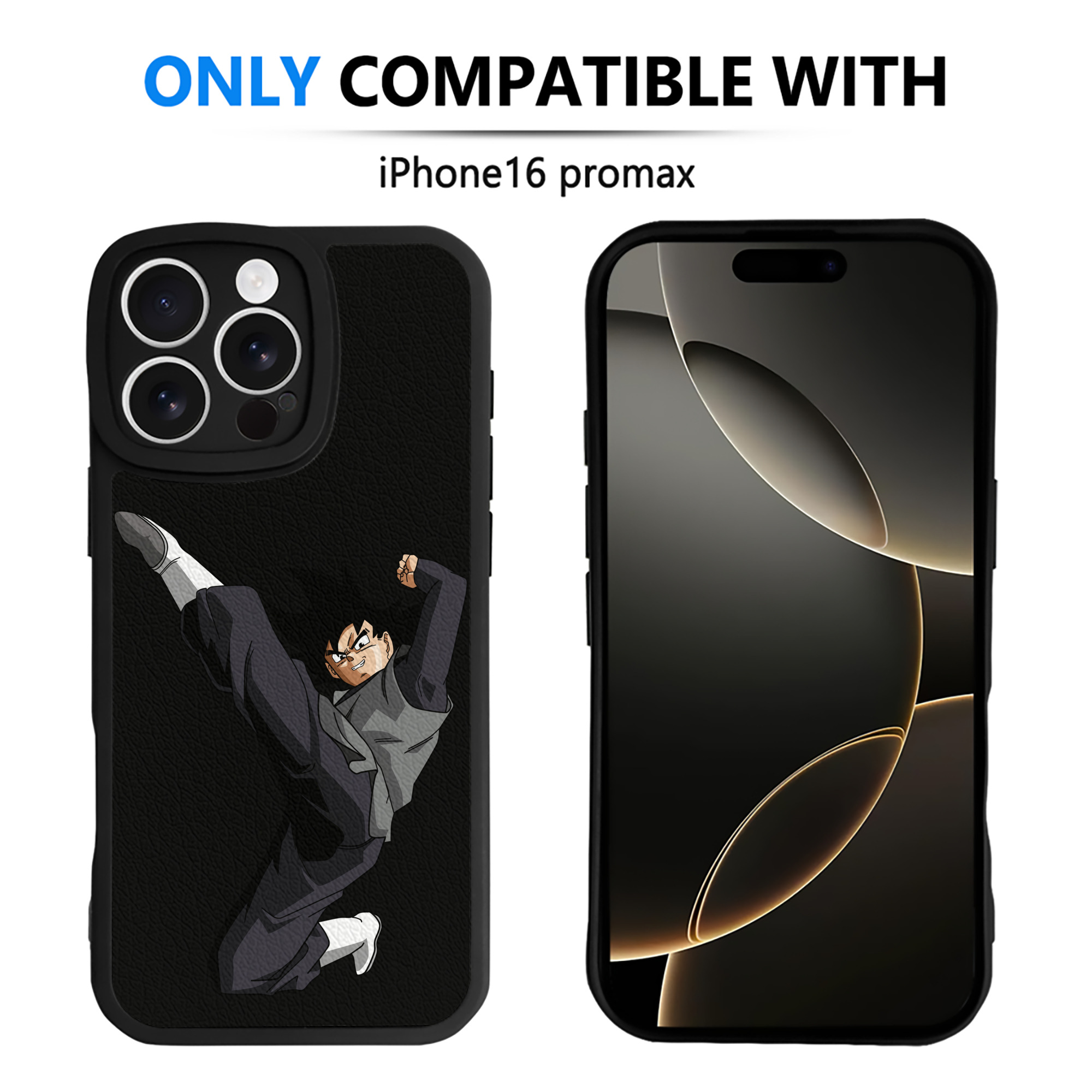 （画像用） ドラゴンボール ベジータ四世（Bejīta Yonsei）DRAGON BALL Vegeta IV 【iPhone 16シリーズ対応】シリコンスマホケース（レザー調） 材質：シリコン
